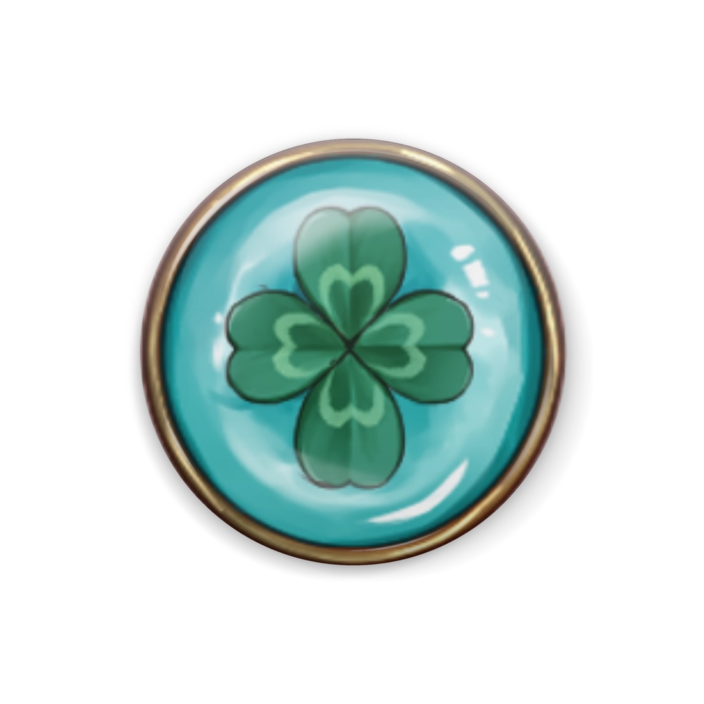 【常設】四葉公ブローチ缶バッジ