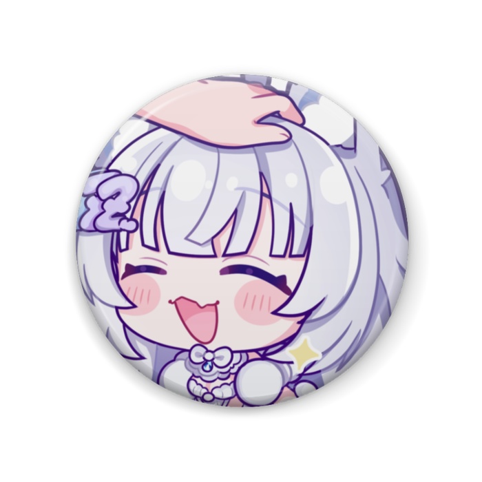 【常設】眠音むになでなで缶バッジ