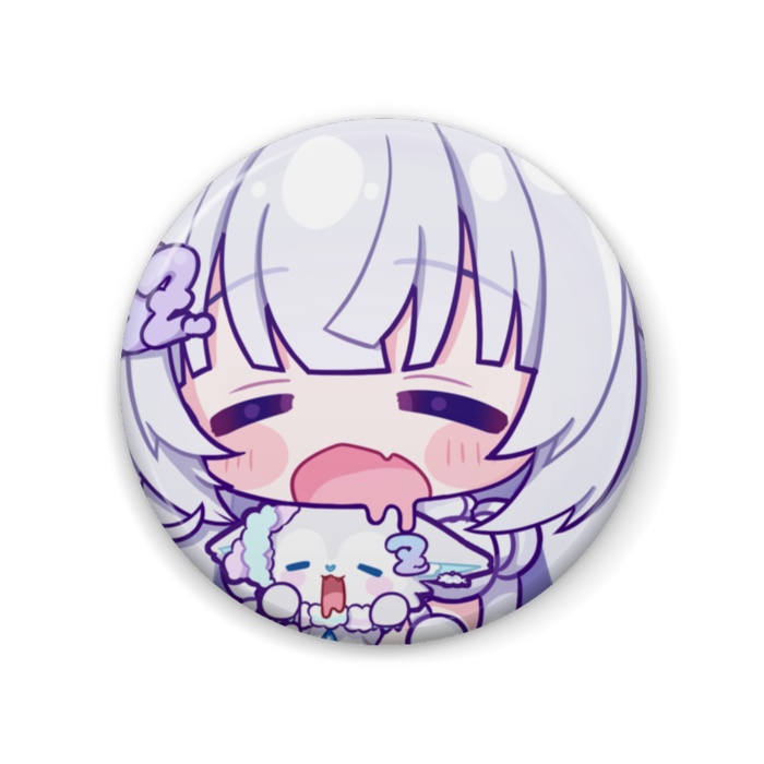 常設】眠音むに眠気顔缶バッジ - Live Duo - BOOTH