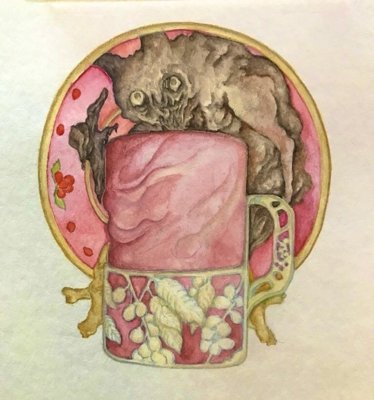 原画「サムディ・ブレンドのデミタスカップ」