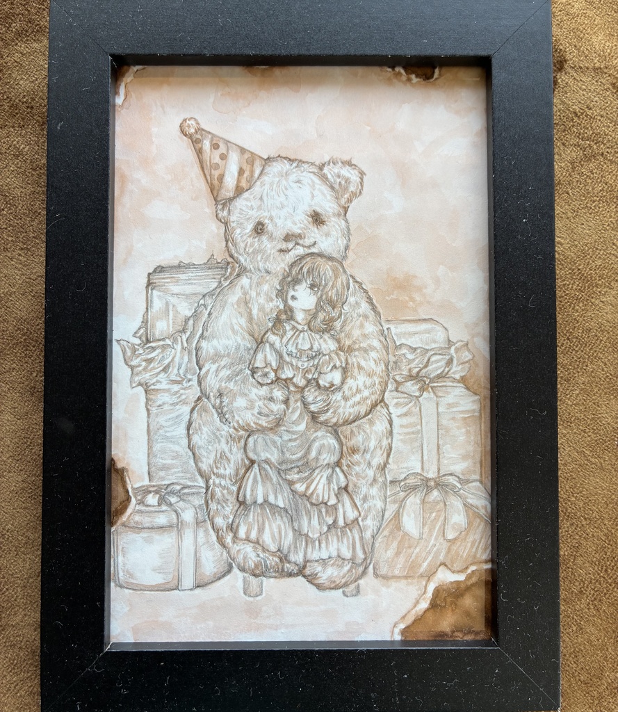 イラスト原画　バースデーボーイ