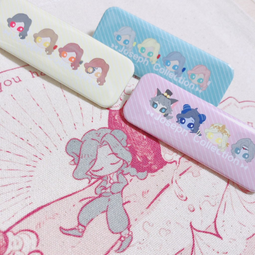 ジョゼフ缶バッジ