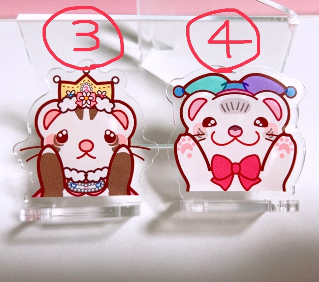 メンバーシップバッジアクスタ