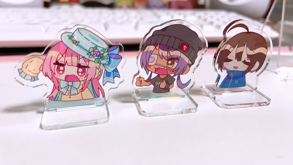 バケツ部3人アクスタセット