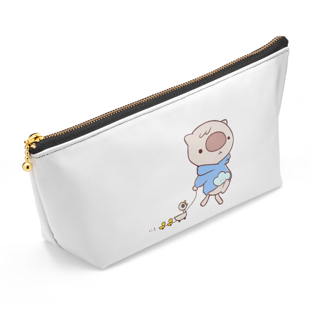 のんびりらっこ ポーチ