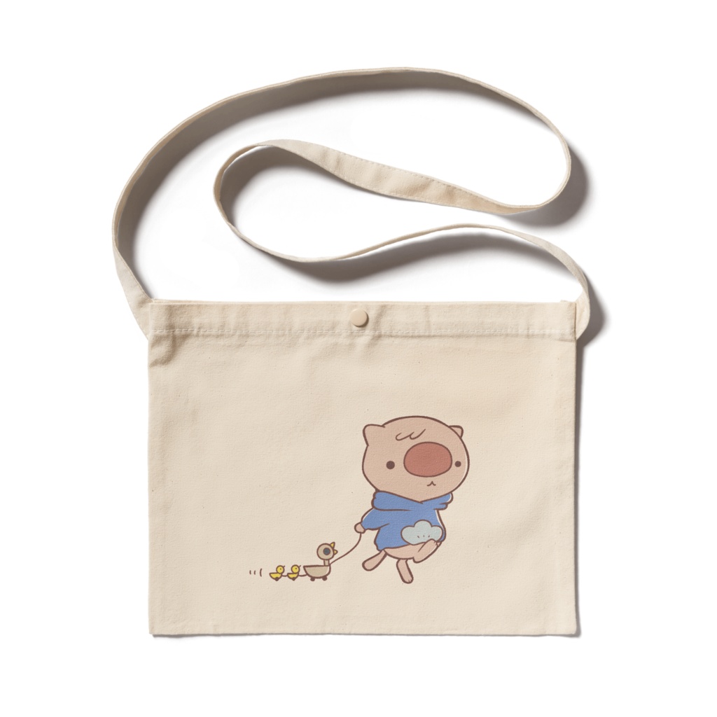 のんびりらっこちゃん サコッシュ