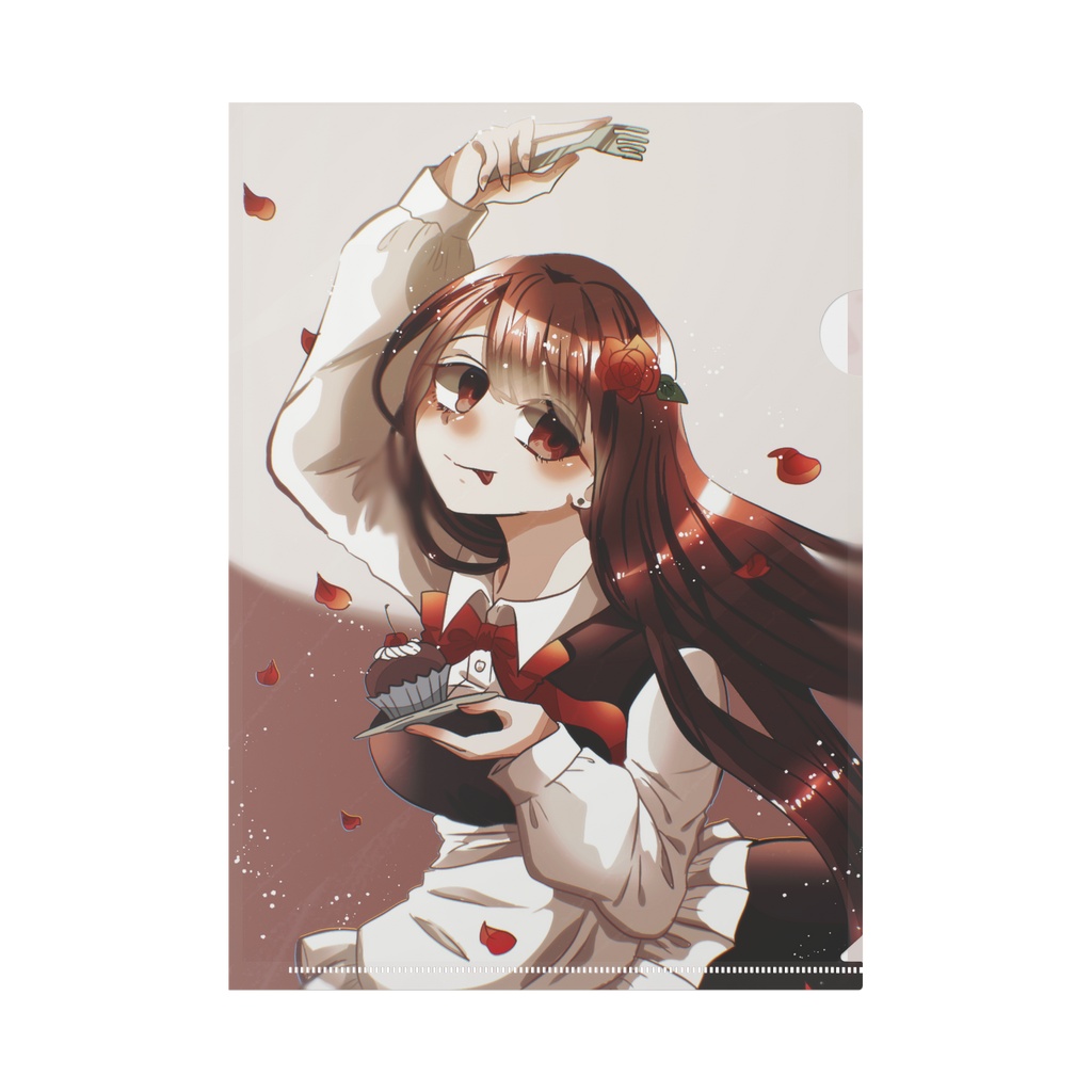 【オリジナル】Sweet Girlクリアファイル（スプリングショコラver.）