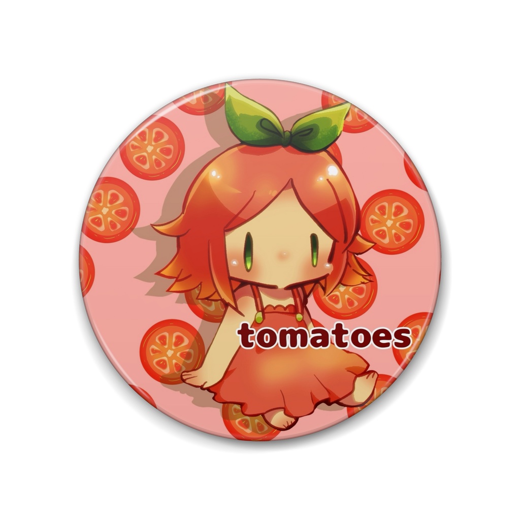 フーズフレンズ🍅缶バッチ