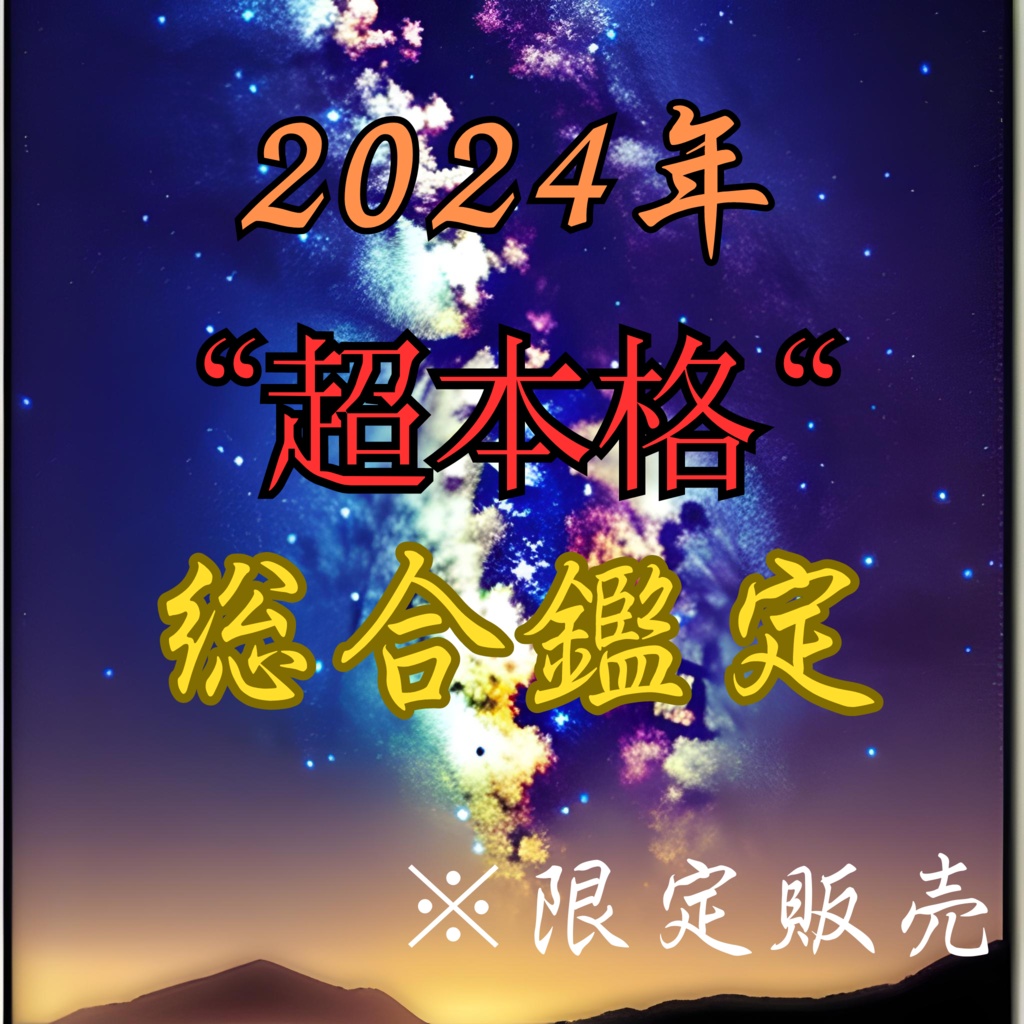 2024年本格総合鑑定＋厄祓い画像