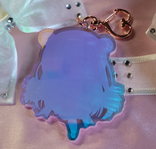 むぎっとオーロラアクリルキーホルダー