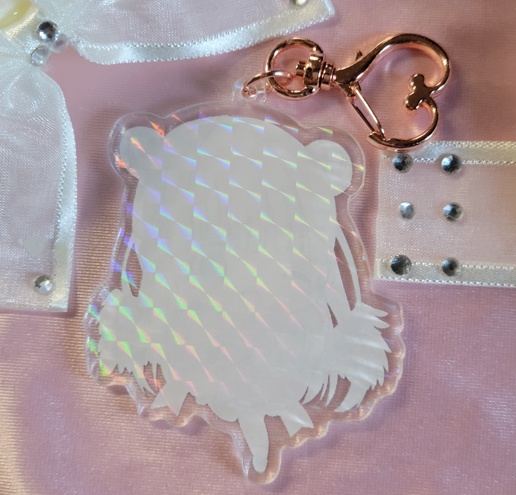 むぎっとキラッとアクリルキーホルダー