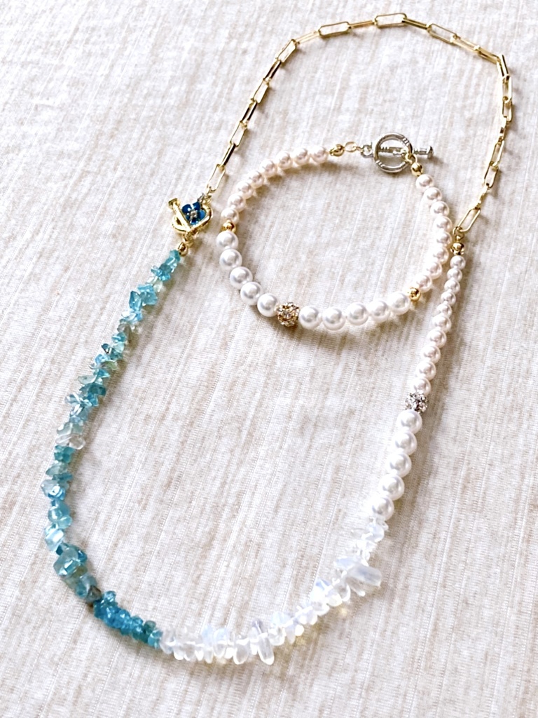 浦島虎徹　ミックスカラーネックレスセット