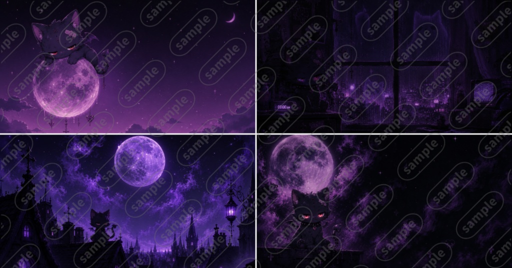 Midnight Familiar Wallpaper Pack