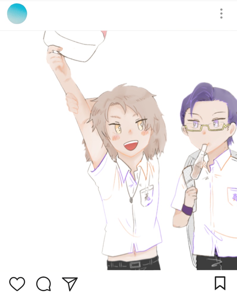 木手＆甲斐アクリルキーホルダー