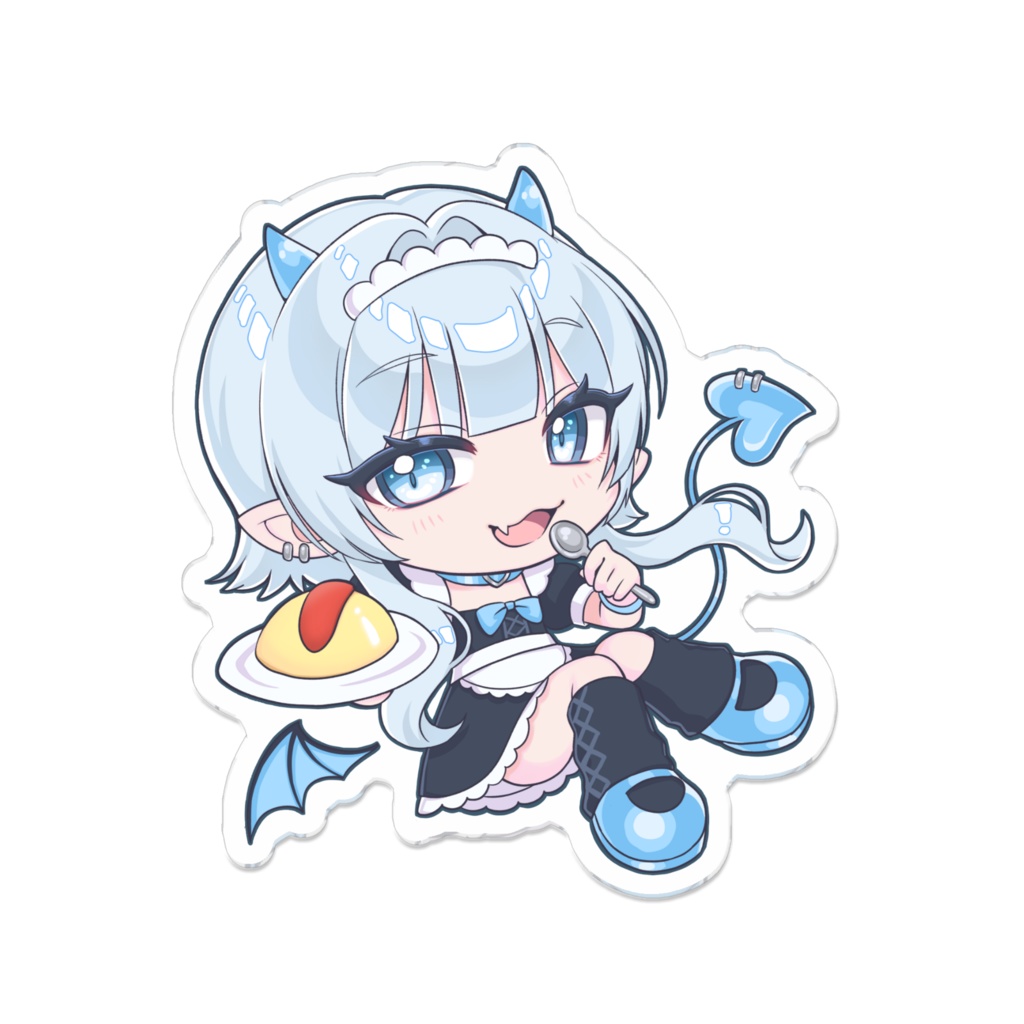 深汰のアクリルバッジ