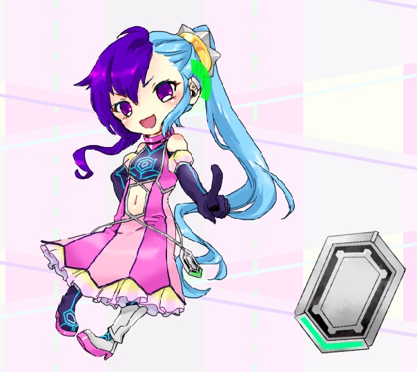 【クロスビーツ】明星 チャーム付きアクリルキーホルダー