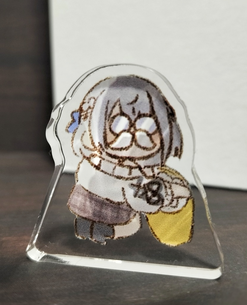 だんちょむ(白銀ノエル)アクリルブロック デザイン:ねこやま 【非公式】 ホロライブ