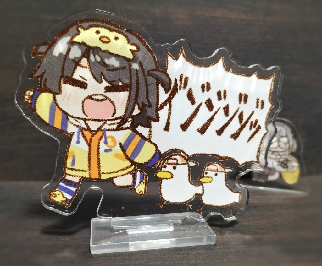 だんちょむ(白銀ノエル)アクリルブロック デザイン:ねこやま 【非公式】 ホロライブ