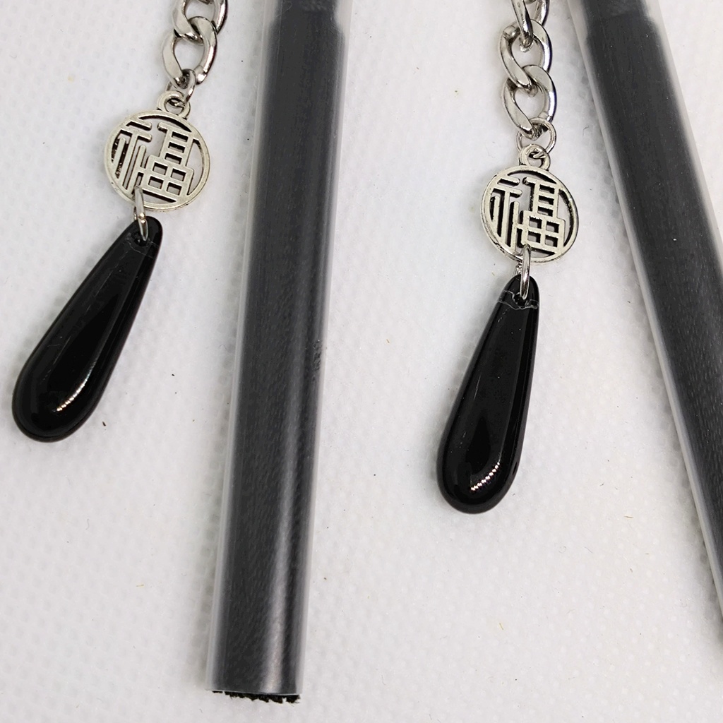 狐の嫁入り ピアス【黒】