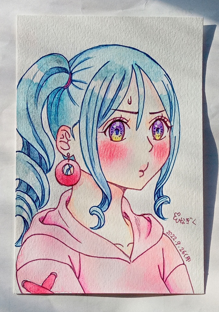 乙女　原画
