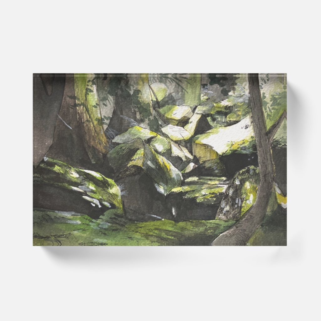 【アクリルブロック】光降る