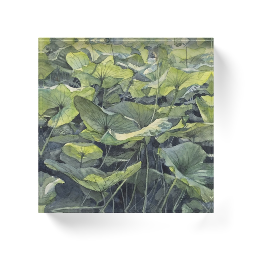 【アクリルブロック】はちす