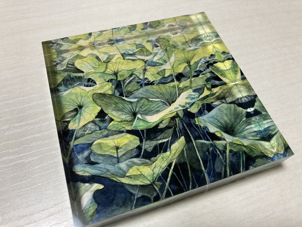 【アクリルブロック】はちす