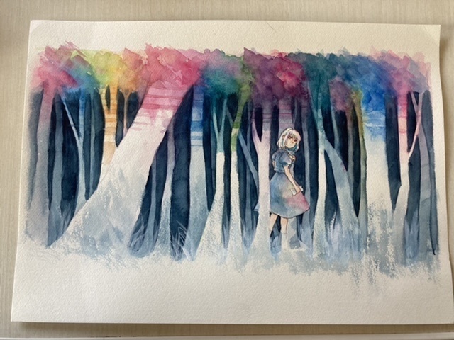 【原画】色めく森