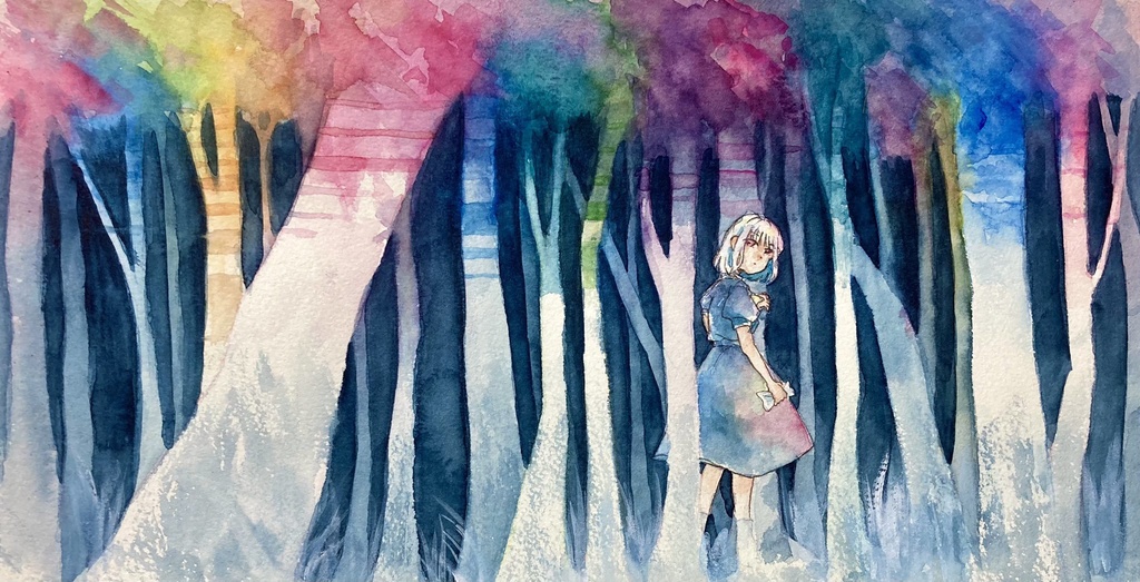 【原画】色めく森