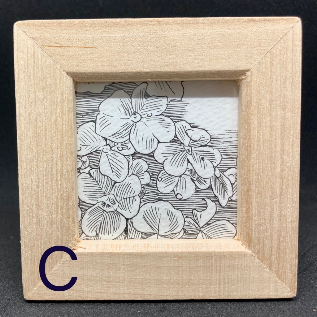 【原画】地を見つめる(3種)