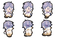 ピクリエ用幕末R〇CKアバター&サークル参加告知カード&店舗外観