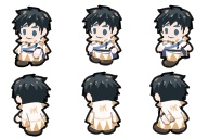 ピクリエ用幕末R〇CKアバター&サークル参加告知カード&店舗外観