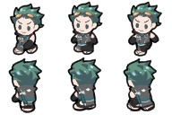 ピクリエ用幕末R〇CKアバター&サークル参加告知カード&店舗外観