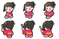 ピクリエ用幕末R〇CKアバター&サークル参加告知カード&店舗外観