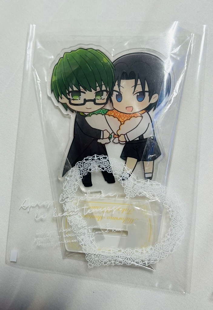 【セット】緑高アクスタリルスタンド グリッターアクスタ 2種類まとめて売り