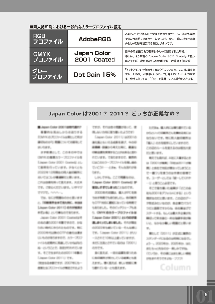 知ってそうで実は知らない同人誌印刷豆知識65のこと【PDF版】