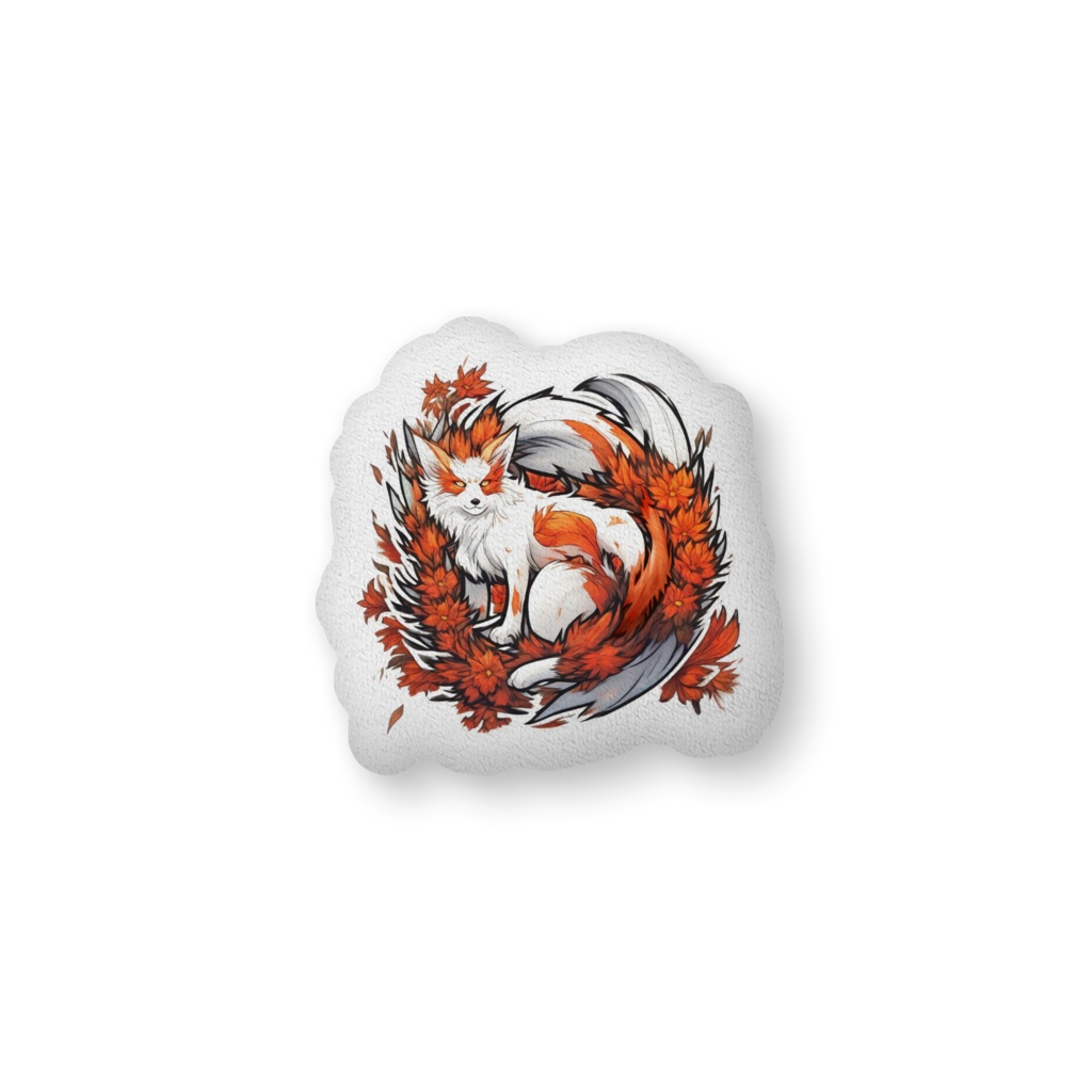 クッション 花狐