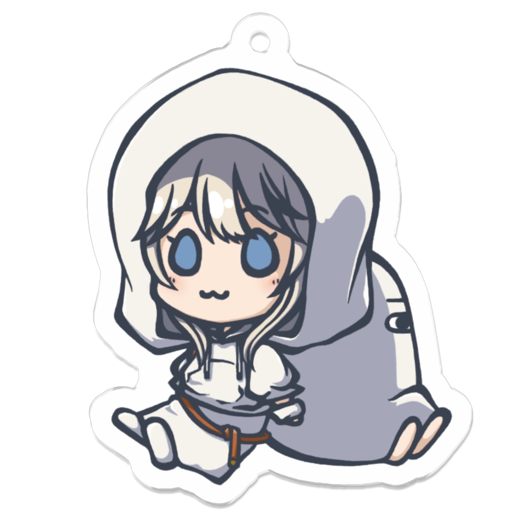 アクリルキーホルダー メジェドちゃんとメジェドさま