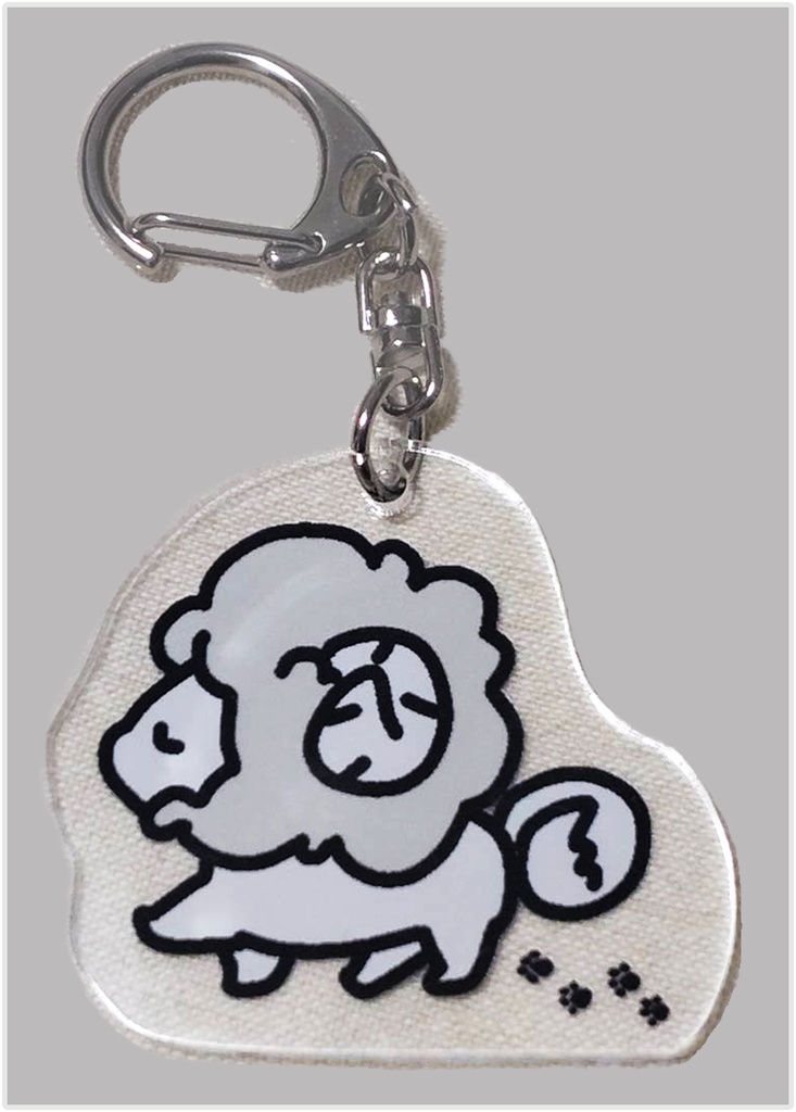 ﾋﾂｼﾞｰﾇアクリルキーホルダー	