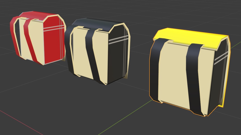 【無料】△224_軽量ランドセル【VRChat想定】