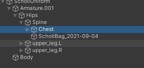 【無料】△224_軽量ランドセル【VRChat想定】