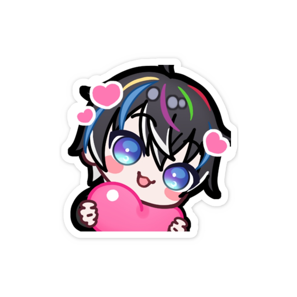 五夜月みくりスマホステッカー