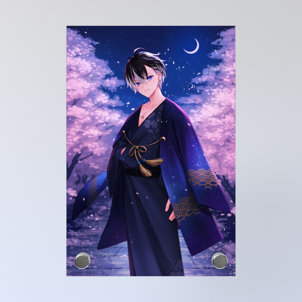 五夜月みくり 着物姿 アクリルフォトパネル 縦100 × 148mm