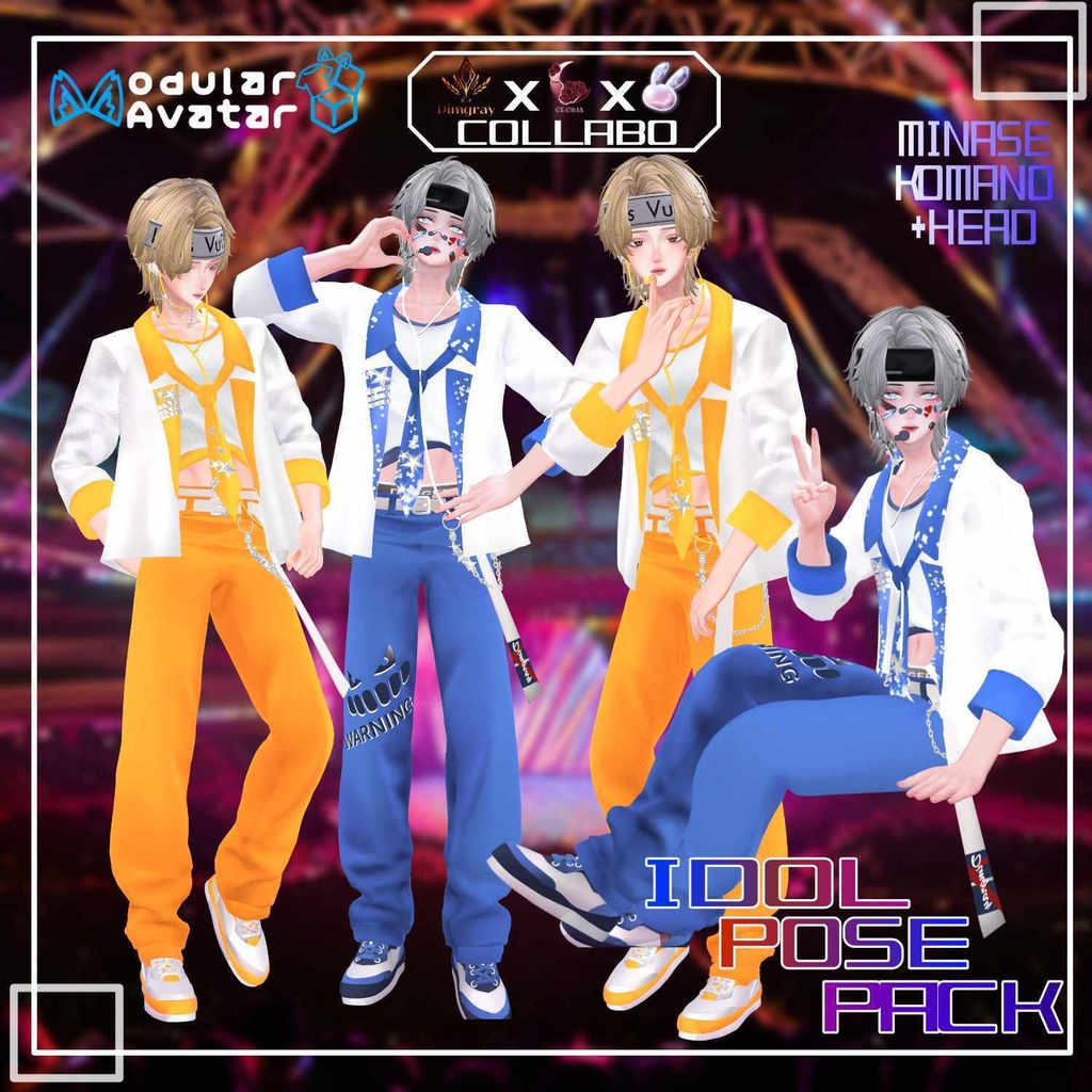 [POSE] IDOL_POSE_PACK_[Minase],[Komano],[MARO&+Head] 缩略图 2