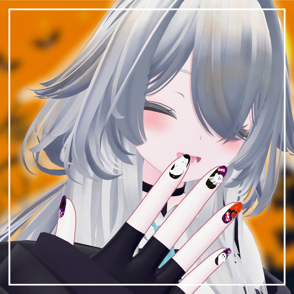 【10アバター対応】🎃『HalloWeenNail』 🎃