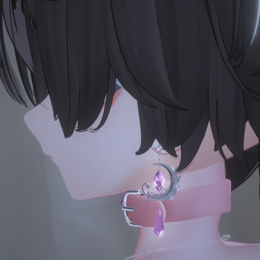 【パーティクル付きイヤリング】【PB対応】月華の雫