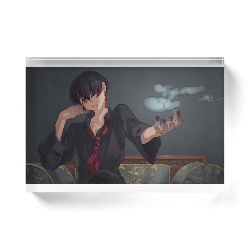 ダークアクリルブロック【幽希クロ生誕祭2025】