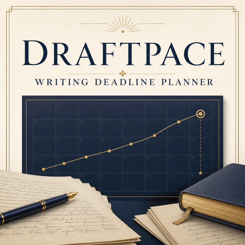 Draftpace｜締切から逆算する執筆ノルマ計算ツール