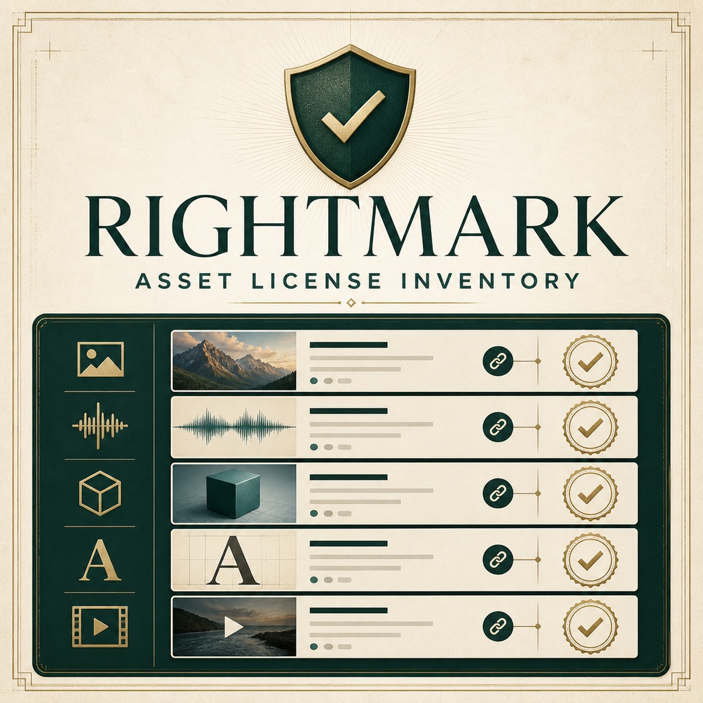 Rightmark｜素材の出典・ライセンス管理ツール