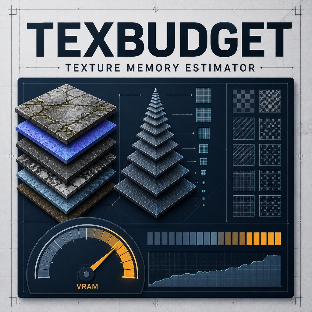Texbudget|テクスチャVRAM見積ツール